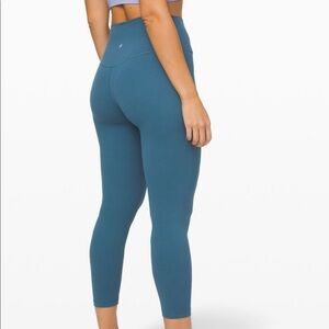 Lululemon Align Blue Leggings 25”